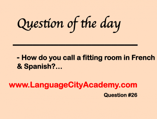 Question Of The Day 26 Language Citylanguage City
